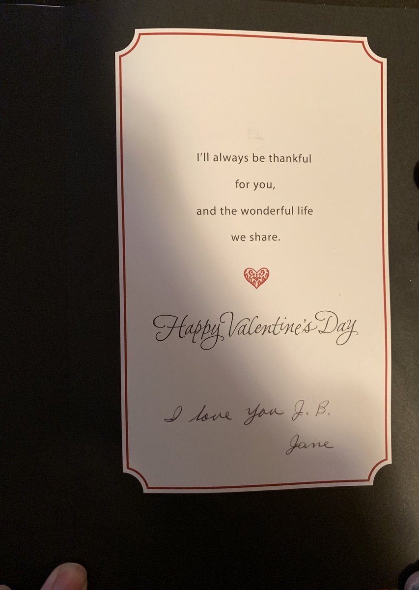 JenBroHam's tweet image. My grandparents were going to celebrate their 65th anniversary Wednesday. She passed away yesterday morning. This is the card she left for my papaw the day before she passed. He has no idea how she got it because she never left the house. I hope someday I find love like this.