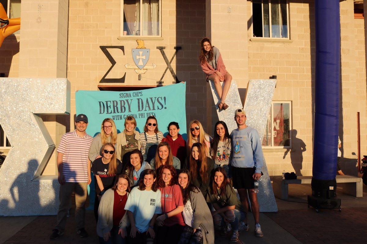Gamma Phi takes Derby Days!!🌟🌟 #MammaMia #TAMUDerbyDaysGPhi