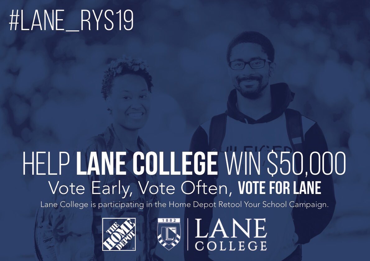 Lane College on Twitter "Don’t Retool Your School voting