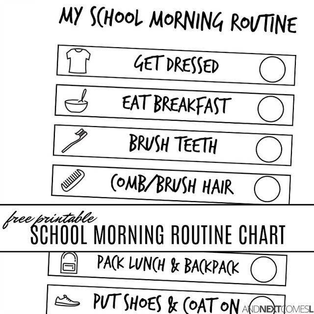 andnextcomesl's tweet photo. Free printable school morning routine for kids #visualschedule #kids #autism #freeprintables #autismparenting #visualroutine #routinechart https://t.co/ZJcluwEWE0 #autism #autismprintables #autismparenting #printables https://t.co/nfkyW0nid5