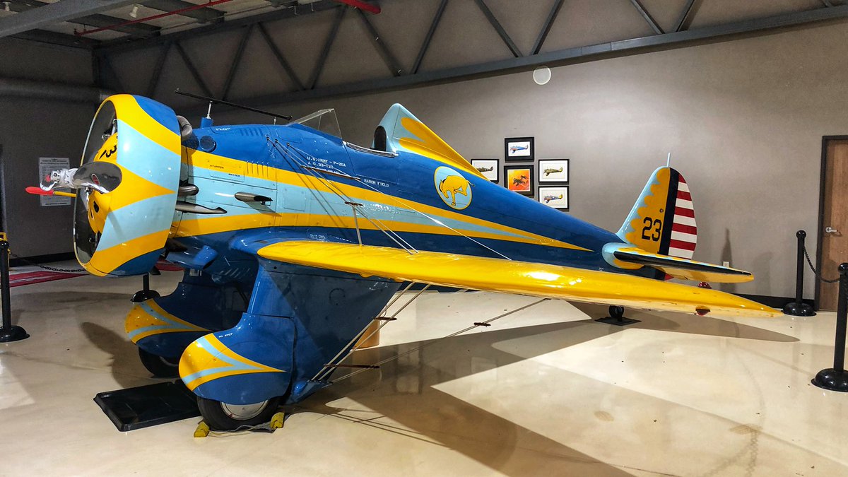 Boneyardsafari's tweet image. P-26A 33-123 
#Peashooter at #planesoffame #p26 #avgeek #aviation #aviationheritage #aviationpreservation