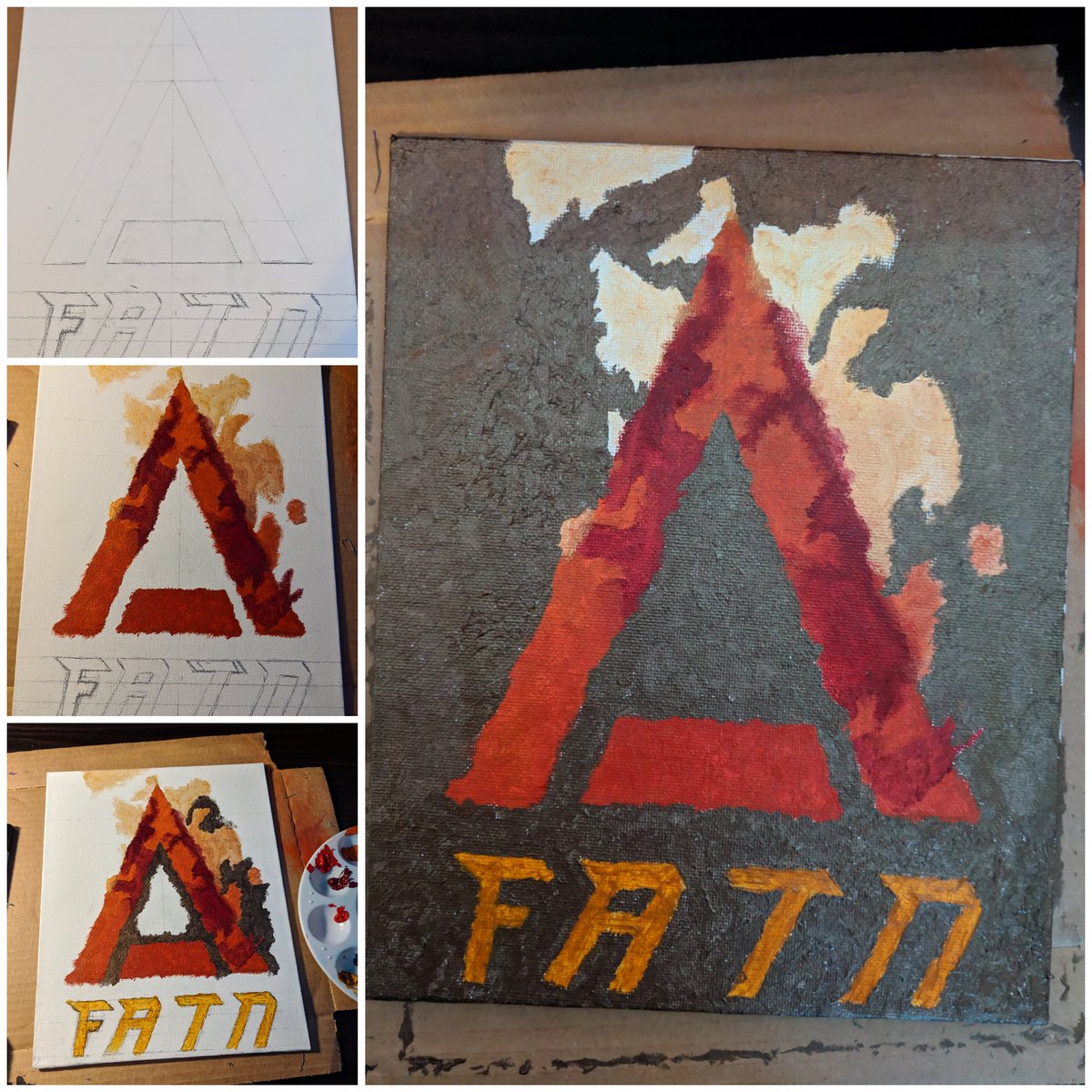 K_Lia_2's tweet photo. "I would bring the heavens out to find you
I can't live another day without you
So many things I need to say
But now it's too late" @FromAshestoNew #fromashestonew
#fatn #thefuture #letgo #paintings https://t.co/x9QHdWIBeR
