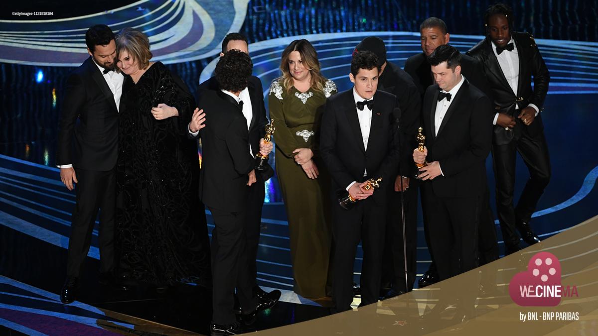 WeCinema's tweet photo. #SpiderManIntoTheSpiderVerse di #BobPersichetti, #PeterRamsey, #RodneyRothman, #PhilLord e #ChristopherMiller è il miglior lungometraggio animato. C'è un po' d'Italia in questo premio, grazie a #SaraPichelli, giovane disegnatrice di fumetti marchigiana.
#Oscars #Oscars2019 https://t.co/3nz6ern4OP