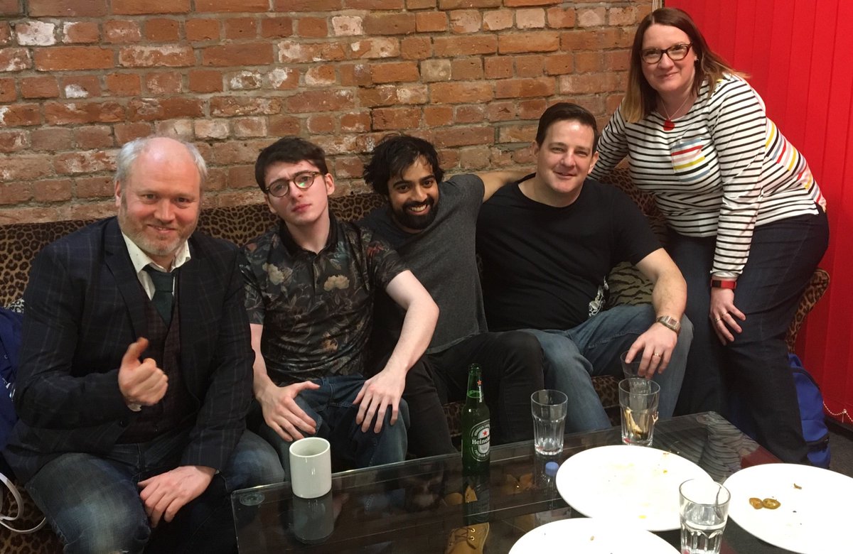 I’ve had many good nights at <a href="/ComedyStoreMCR/">The Comedy Store, Manchester</a> &amp; tonight was no exception: on stage &amp; off. We had a terrific bill that included:
<a href="/SarahMillican75/">Sarah Millican</a> <a href="/BobbyMURDOCK/">Bobby Murdock</a> @RahulKohliComic <a href="/fatjacko/">Jack Carroll</a> 
Love New Stuff, always a fantastic  gig to MC: a magnet for great comics &amp; lovely audiences.