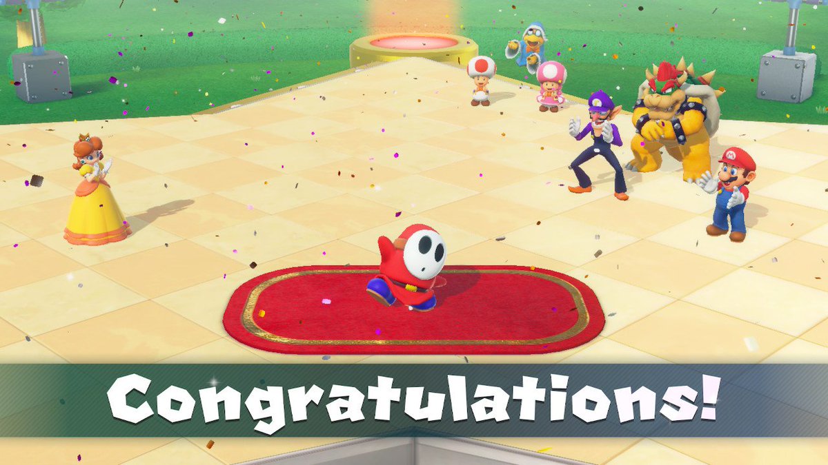 Nora finally won a game of Mario Party! #NintendoSwitch