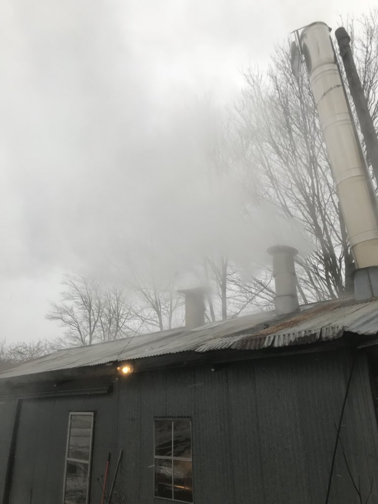 KLB_7's tweet photo. First syrup of the the season #maplesyrup #harvest19 https://t.co/gY73FILhus