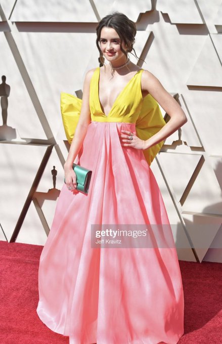 How do we feel about bum bow? I love it from the front, feel like it's a bit twee from the back. But<a href="/tag/oscars"class="tags"><span>#oscars</span></a>