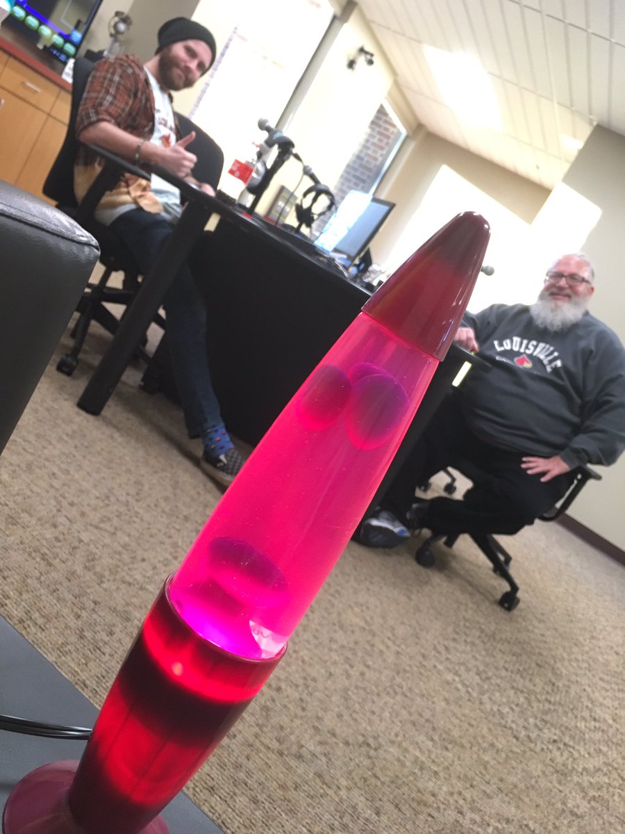 How could we listen to classic rock without a lava lamp? We couldn’t