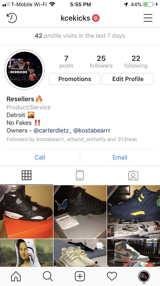 trappfein__'s tweet photo. If your into supreme/bape/sneakers check out this fire page it’s new. My other sneaker page has 1.6k on it. @kcekicks https://t.co/GprBeWfGEA