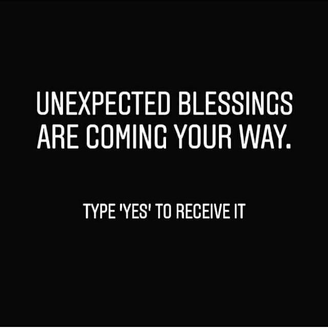 Blessings upon blessings