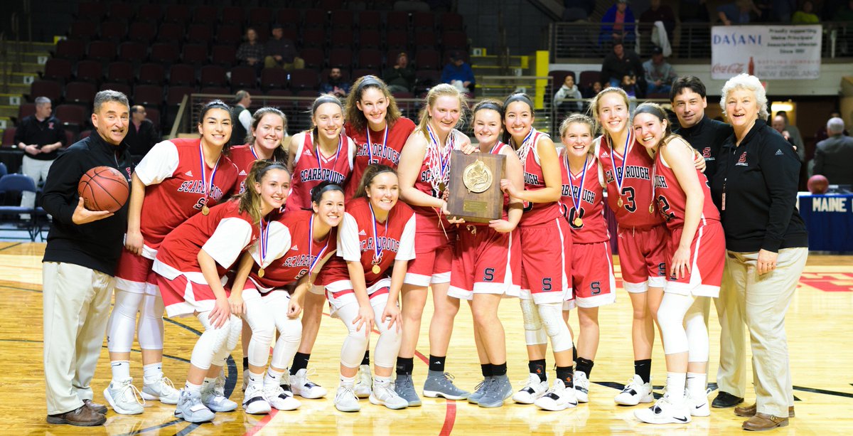 These Red Storm ladies are headed to states!!!! March 2nd at 6:05 at the Cross Insurance Arena in Portland!!!! #GOSTORM #STORMHOOPS