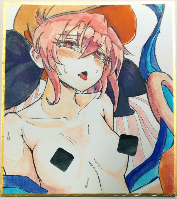 コミティアで超黒の鏡さん(@Haret46)から頂いたキャンディちゃんのえっちな色紙です!
シールを剥がしたらTKBが...!
キャンディちゃんのT K B が !
こんなものを見せられたら全力でキャンディちゃんのえっち絵量産するしかないじゃないか...! 