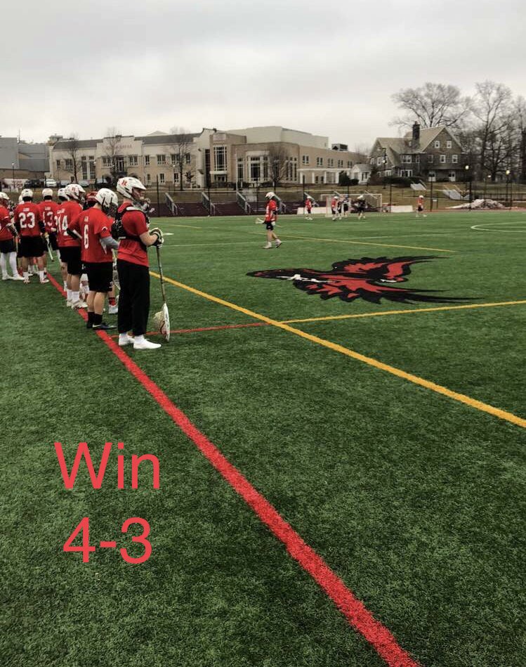 rutgersclublax's tweet photo. Big team win today as the Knights take down the Hawks of St.Joes (@HawkHillClubLax) 1-0 overall and in the #LibertyConference https://t.co/4jU0VJBvu9