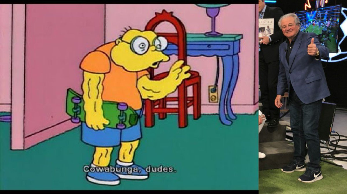 LFiggo's tweet photo. @RotoChop_ @elchiringuitotv @jpedrerol Cowadunga! https://t.co/bWz8m6Isc4