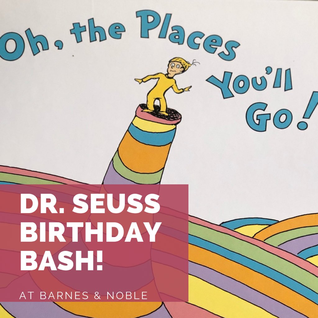 surprisetcmp's tweet image. March 2nd is the birthday of our favorite silly stories...Dr Seuss! To celebrate the occasion, our @barnesandnoble will be hosting a story-time on March 2nd at 11 am!
#DrSeuss #happybirthdaydrseuss #barnesandnoble