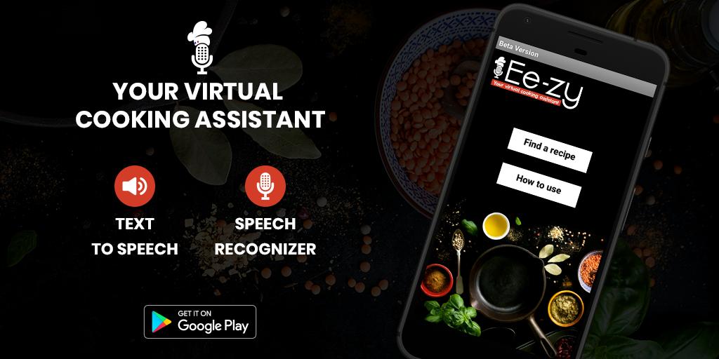 Ee__zy's tweet photo. 🍾🥂Very proud to announce the release of the beta version of THE FIRST VIRTUAL COOKING ASSISTANT! #HandFree #MessFree #Cooking #Recipes #App 👩🏻‍🍳👨🏻‍🍳 https://t.co/56u54jOzl5 https://t.co/a0sbo8v3sz