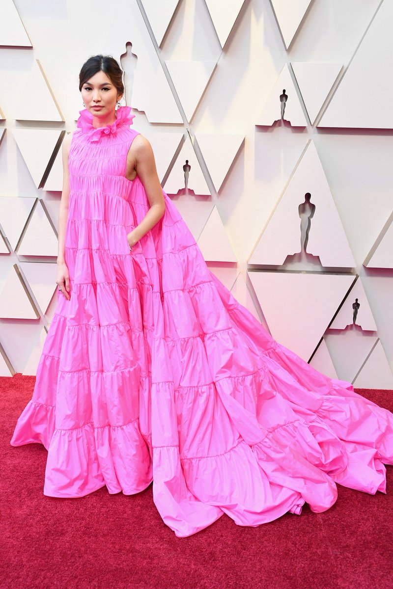 thefallrepublic's tweet photo. VogueRunway: RT @voguemagazine: Stars are pretty in pink at the #Oscars. See more from the red carpet: https://t.co/G1UXfCrdUU https://t.co/xGRGtSch3u