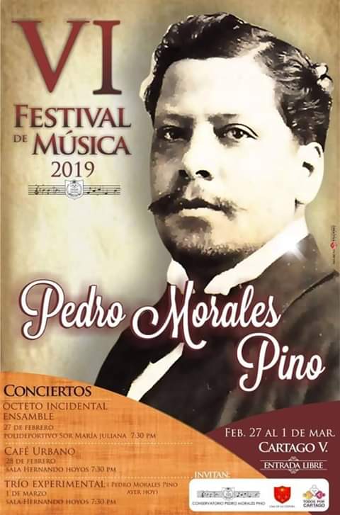 CARTAGO (Valle).  Invitación al VI Festival Pedro Morales Pino, Feb 27 a Mar 1/2019, con la participación de Café Urbano, ganadores <a href="/Bambucopereira/">Concurso Nal Bambuco</a>.  Imperdible!
#mestizajes
#PrimeroLoNuestro
<a href="/RadioMESTIZAJES/">MESTIZAJES</a>