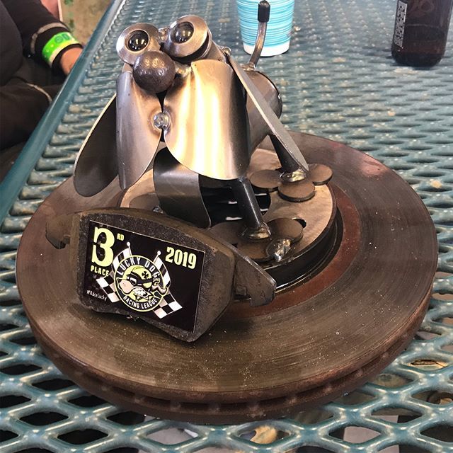 WhaleWarsRacing's tweet photo. 3rd place, class C. It’s our first non-ironic trophy. #racelucky #marbololo https://t.co/jcvsVXVGDn https://t.co/89tzULwgon