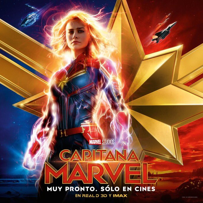 marvelarg's tweet photo. ¿Ya tienes tus boletos para #CapitanaMarvel⁠ ⁠?
¿Todavía no? Adquiérelos aquí: https://t.co/p1ISDJDG6R https://t.co/LgK5gARtaz