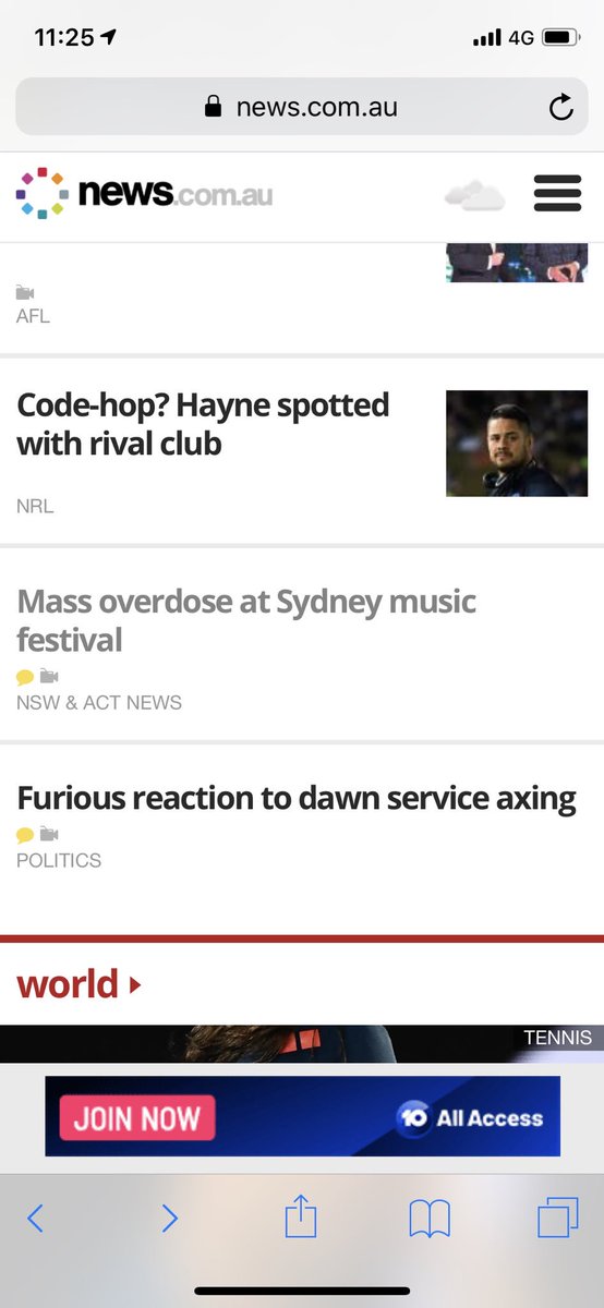 Thomas_deVries's tweet photo. @newscomauHQ fake news headline. report is 2 people suspected overdose already released fr hospital @ABCmediawatch https://t.co/3t4rGQd6zc