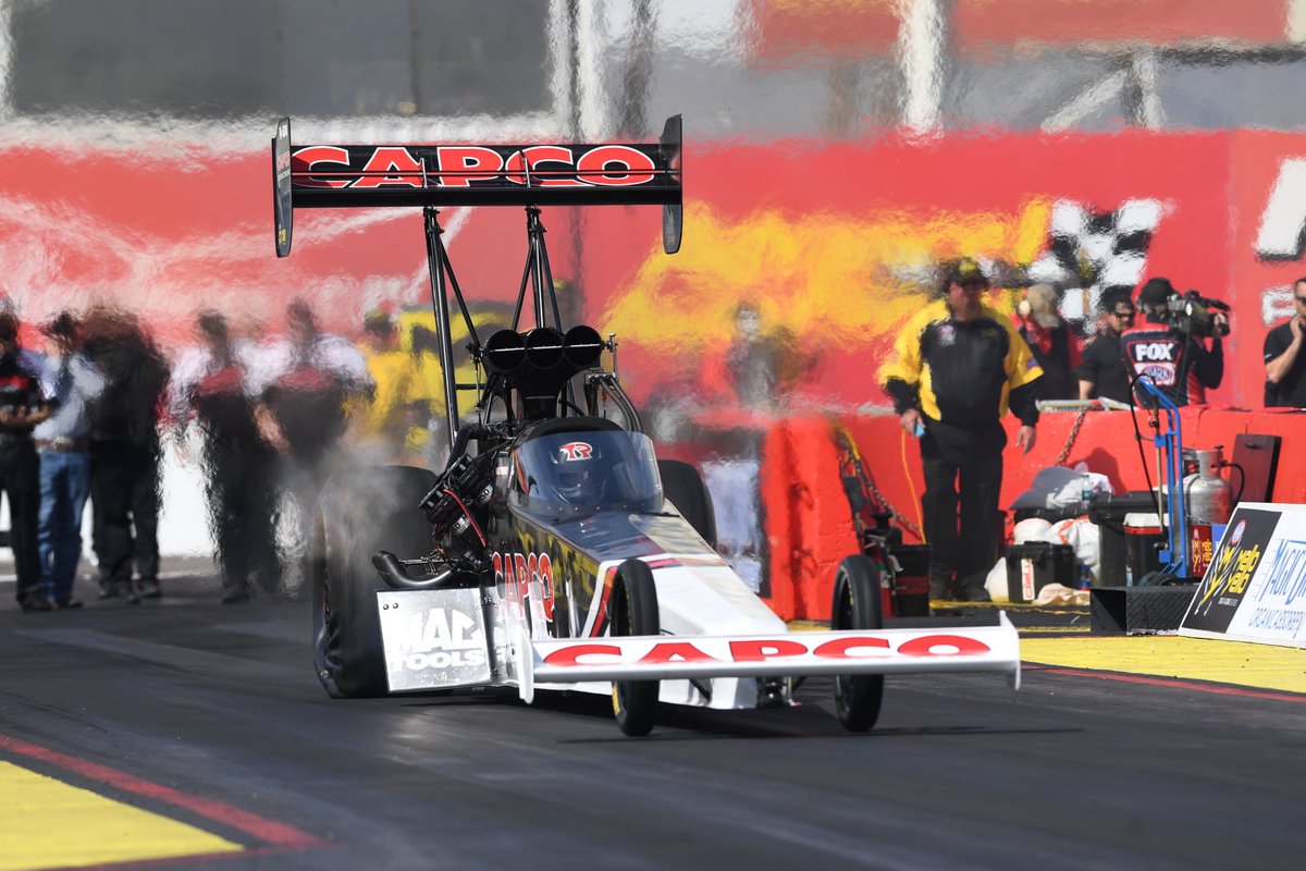NHRA's tweet photo. Billy!!! Time for a CAPCO celebration in the desert! 

@MagicDryUS #ArizonaNats https://t.co/mfWqH3SQ81