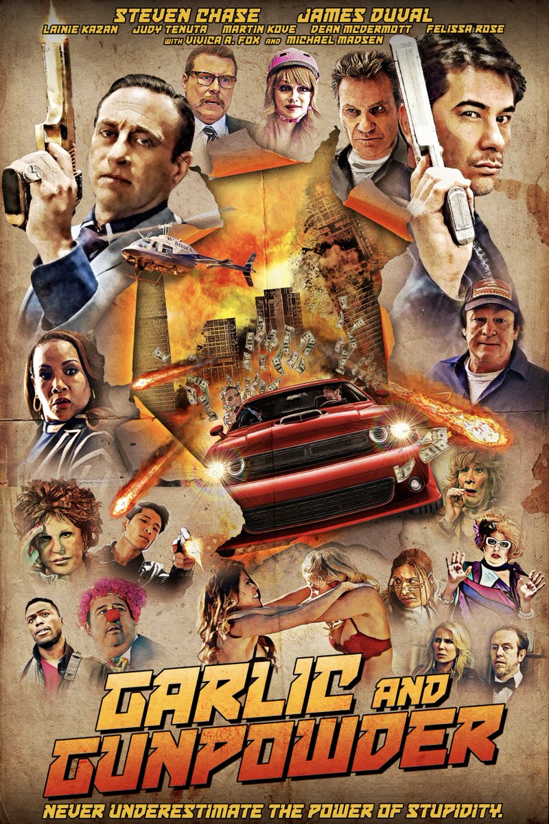 The hilarious, action packed and star-studded #GarlicAndGunpowder is now available for FREE (with ads) on <a href="/Tubi/">Tubi</a>! Click the link to watch now! tubitv.com/movies/466408/… #Comedy #Film #FilmNews #TubiTV #Comedy