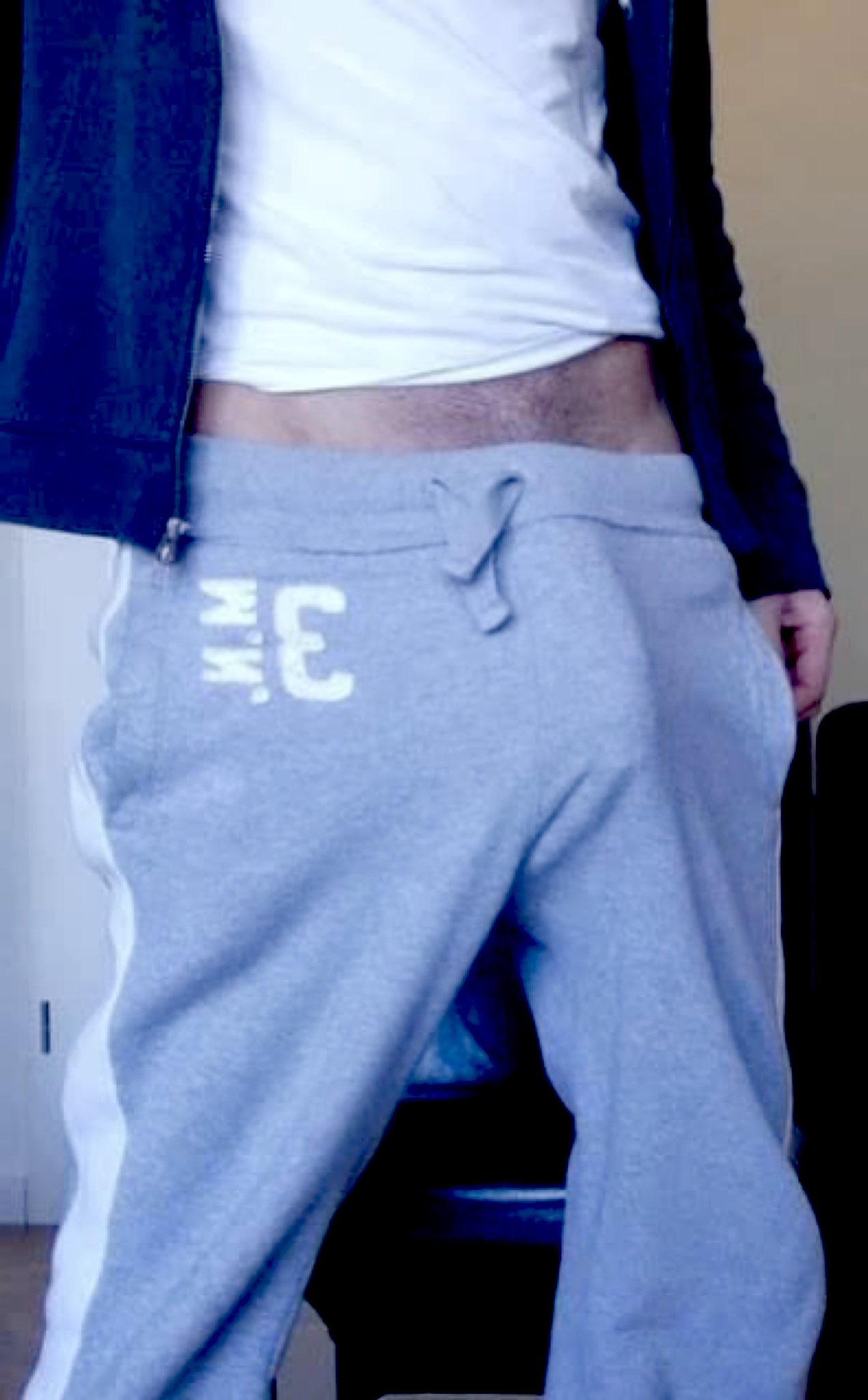 Gray sweatpants gay sale