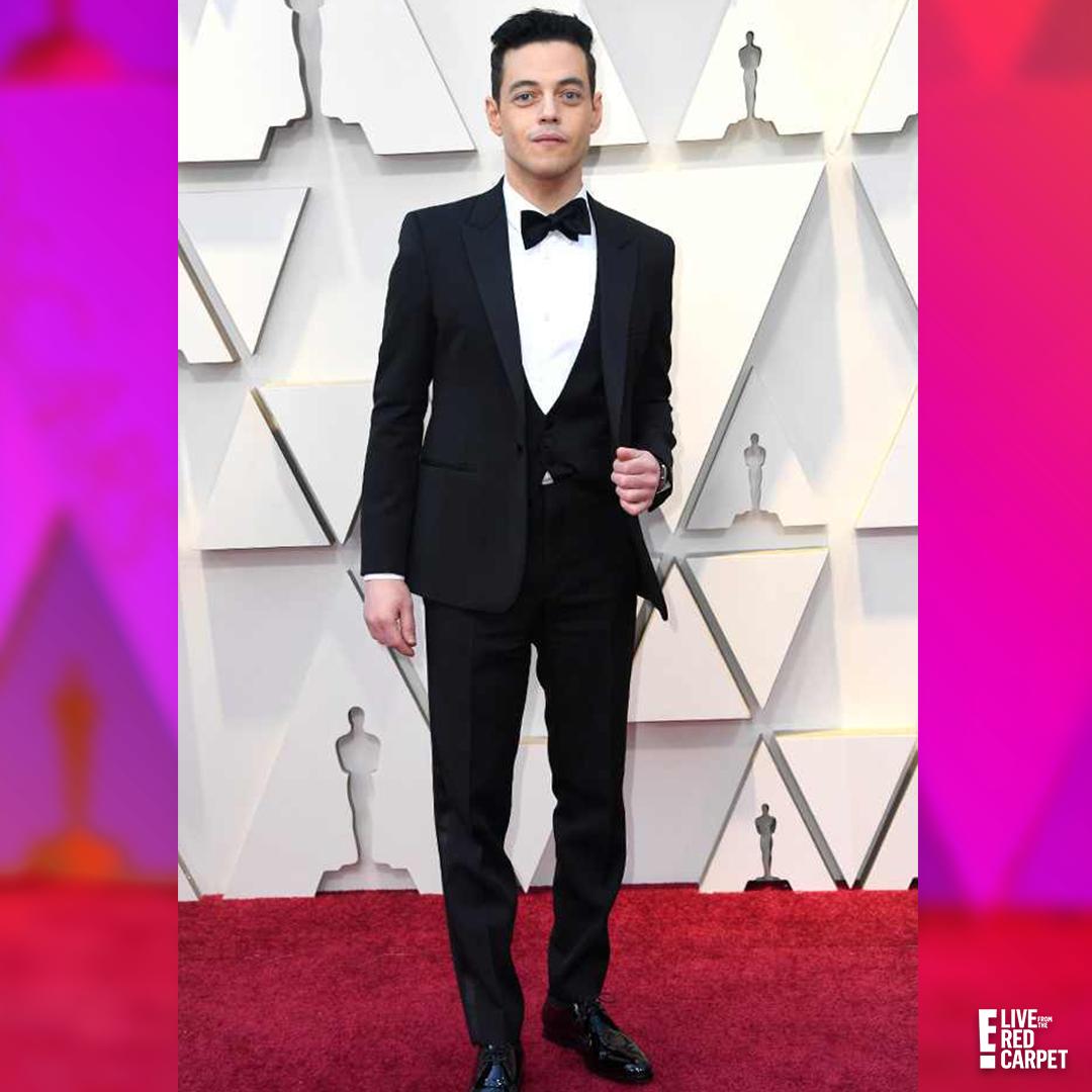 eentertainment's tweet image. RT to vote for Rami Malek as the best look on the #ERedCarpet tonight! #Oscars