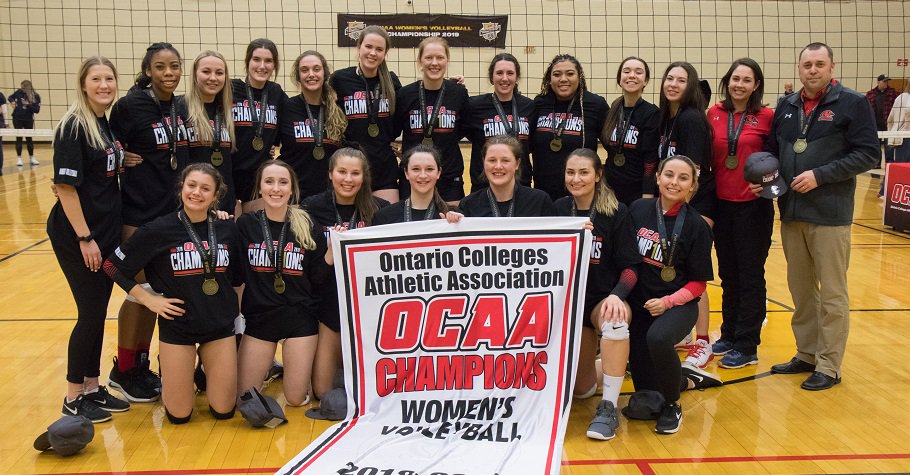 Fanshawe Women’s Volleyball Team Golden at Provincials: ow.ly/hqQS30nOP32 @fanshawewvb