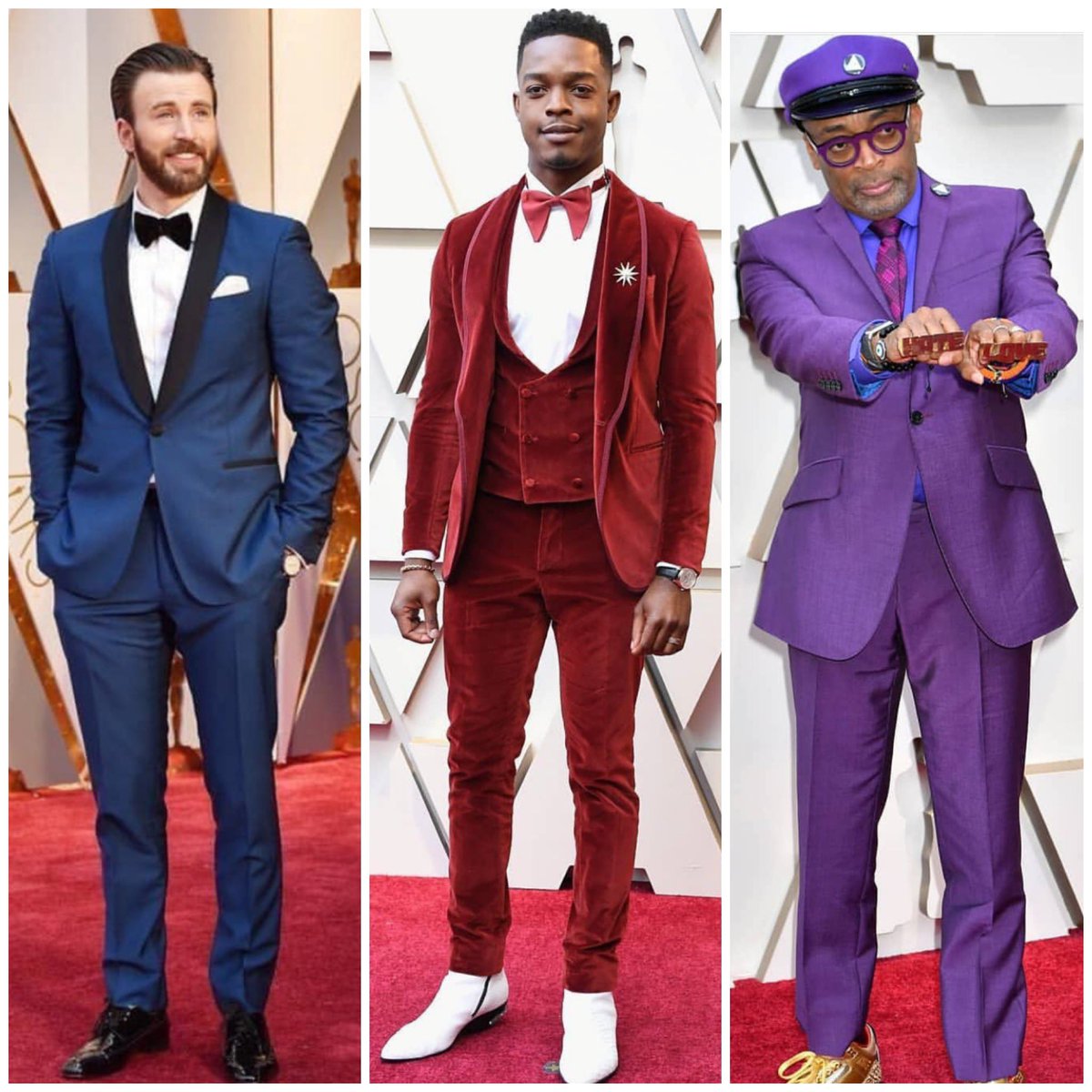 Sarahbustani's tweet photo. Y ellos optaron por colores diferentes. Que les parece?
@BlaBlaShowTV Presente en la alfombra roja #OSCAR2019 #BlaBlaInforma #blablamoda https://t.co/FAVQxySOvG