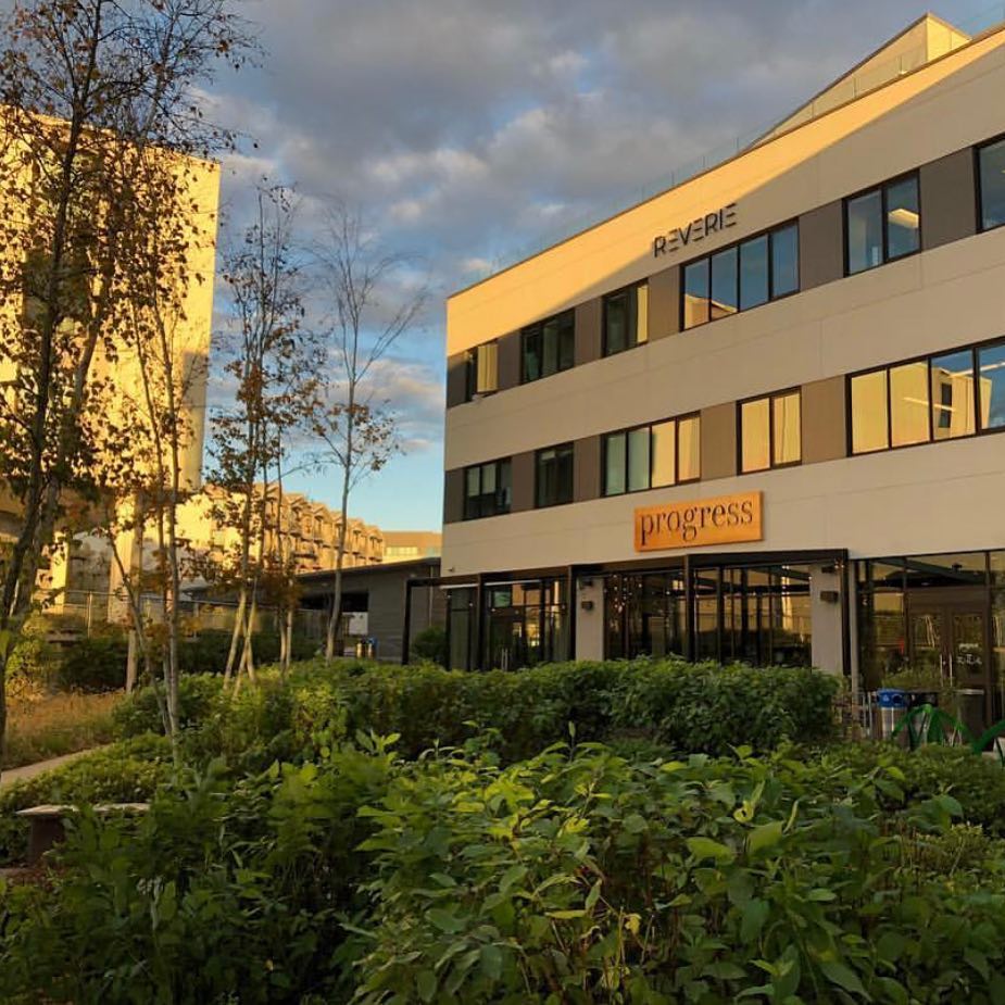 Nothin' better than a Sunday sunset on our newest residents, Reverie and Progress 🌇 

[📸: @5PoundApparel]