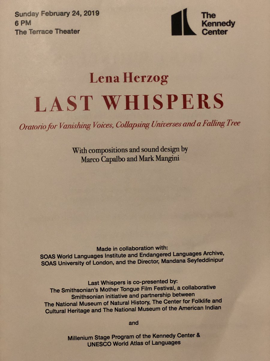 ByondWSolutions's tweet image. That was a great Oratorio on extinct &amp;amp; endangered languages! #Languages