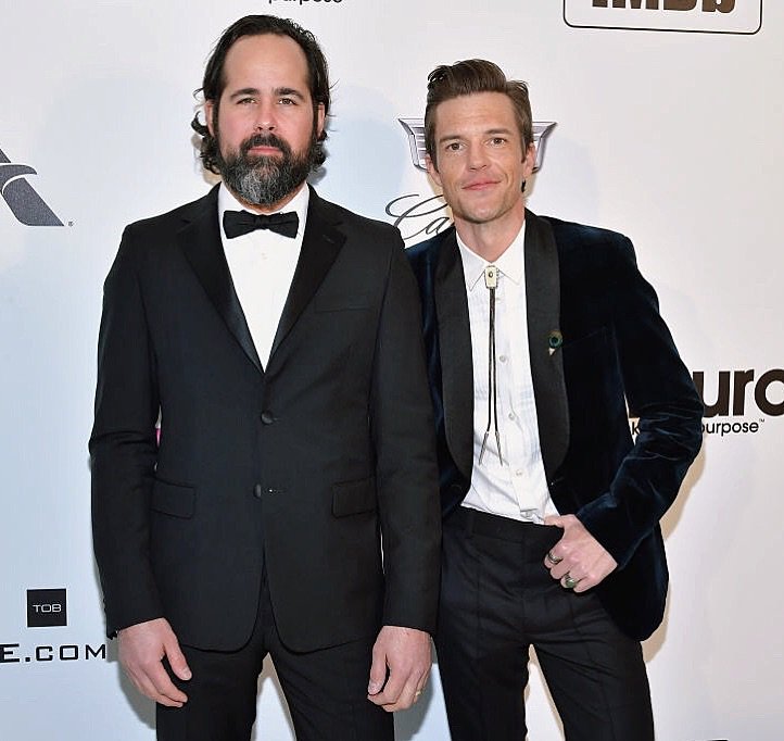 Ronnie e Brandon no tapete da Elton John AIDS Foundation Academy Award Party! 🌟

📸: Amy Sussman | Via: @ killedbyflowers

#TheKillers #BrandonFlowers #RonnieVannucci #IMDbLive