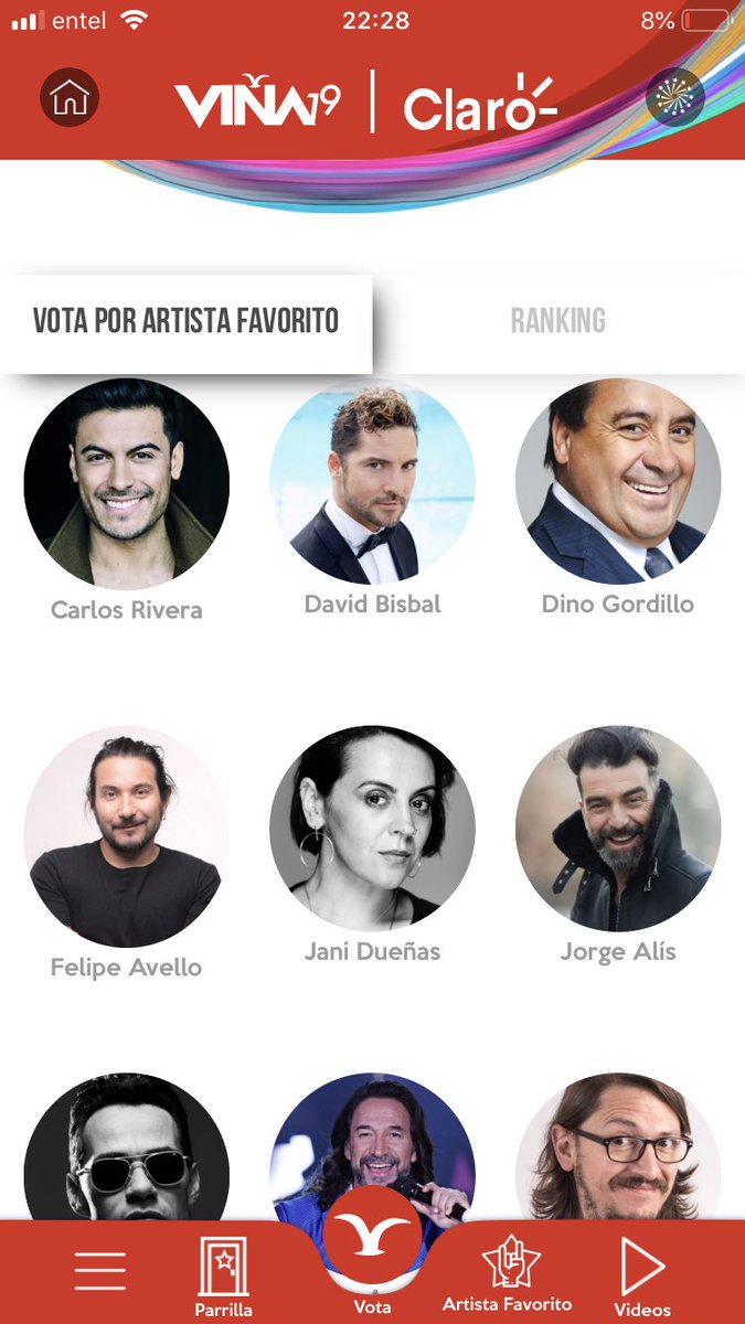 felipeirr's tweet image. Cadena nacional para votar por Felipe Avello en la aplicación del Festival de Viña. Va ganando Sebastián Yatra así que pónganse las pilas #Viña2019 @FelipeAvello #ElPez