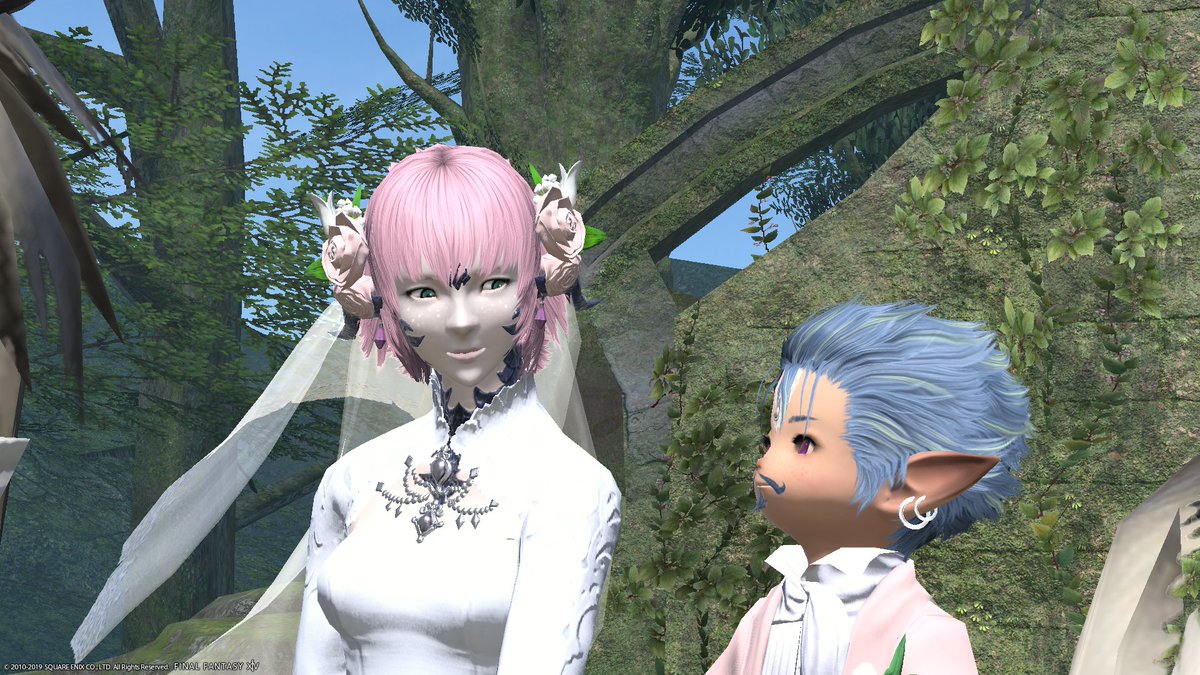 syndicateffxiv's tweet photo. #kaeandgar2019 #gaecouple #ffxiv #powercouple #finalfantasy #finalfantasy14 #sirenserver #wedding #union #squareenix #mmorpg #mmo #gaming #pc #usaserver #usa #savethedate https://t.co/GNW5DL44JP