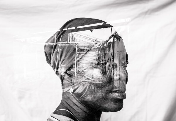 Nigerian photographer Etinosa Yvonne from her series ‘It’s All in My Head.’