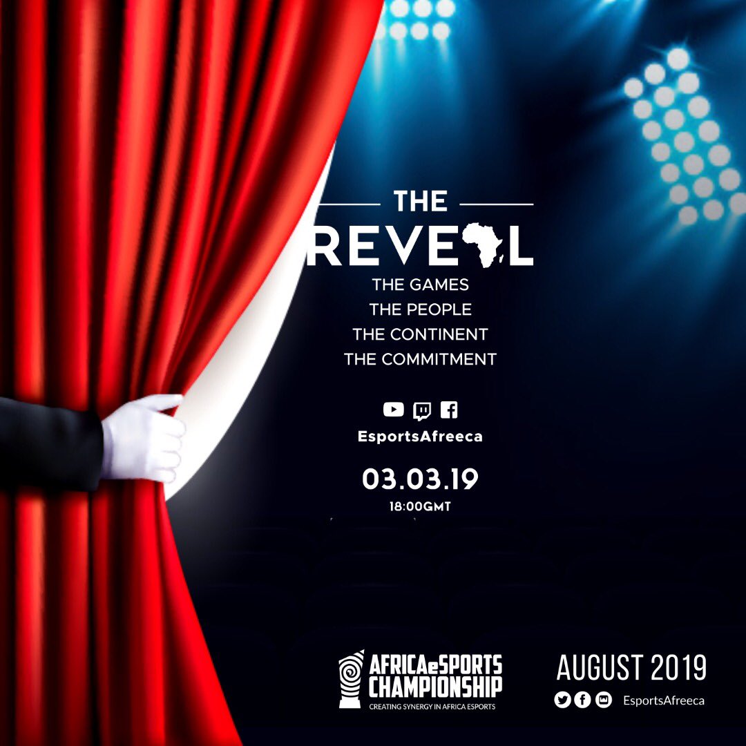 Games for the #AfricaEsportsChampionship have been selected! It's time for #TheReveal. Who else is ready?! 

#EsportsAfrica
#AfricaRising