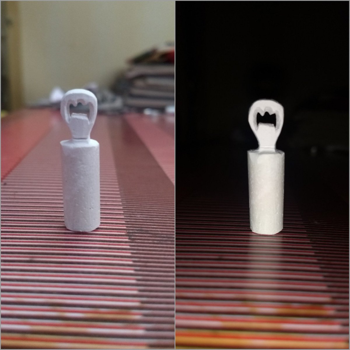 MohamedAsifSP1's tweet photo. #My_Next #Micro_Art ๐ฌ๐ฌ๐ฌ #Chalkpiece_Carving...
A Micro Bottle Opener...๐๐๐ https://t.co/I78cXN8dvP