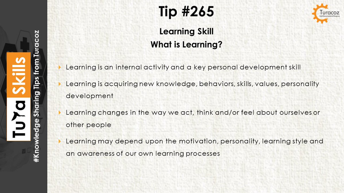 TuracozSkill's tweet image. #TuraSkills shares #LearningSkill #WhatIsLearning #CareerSuccess