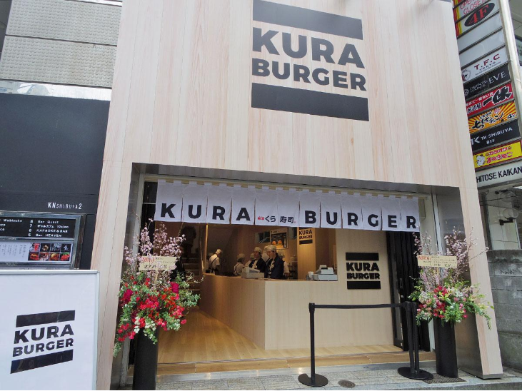 Mulboyne Kaiten Sushi Chain Kura Sushi Has Been Adding Dishes Like Ramen And Fried Food To The Menu Now The Firm Has Ventured Into Burgers With A Short Term Kura