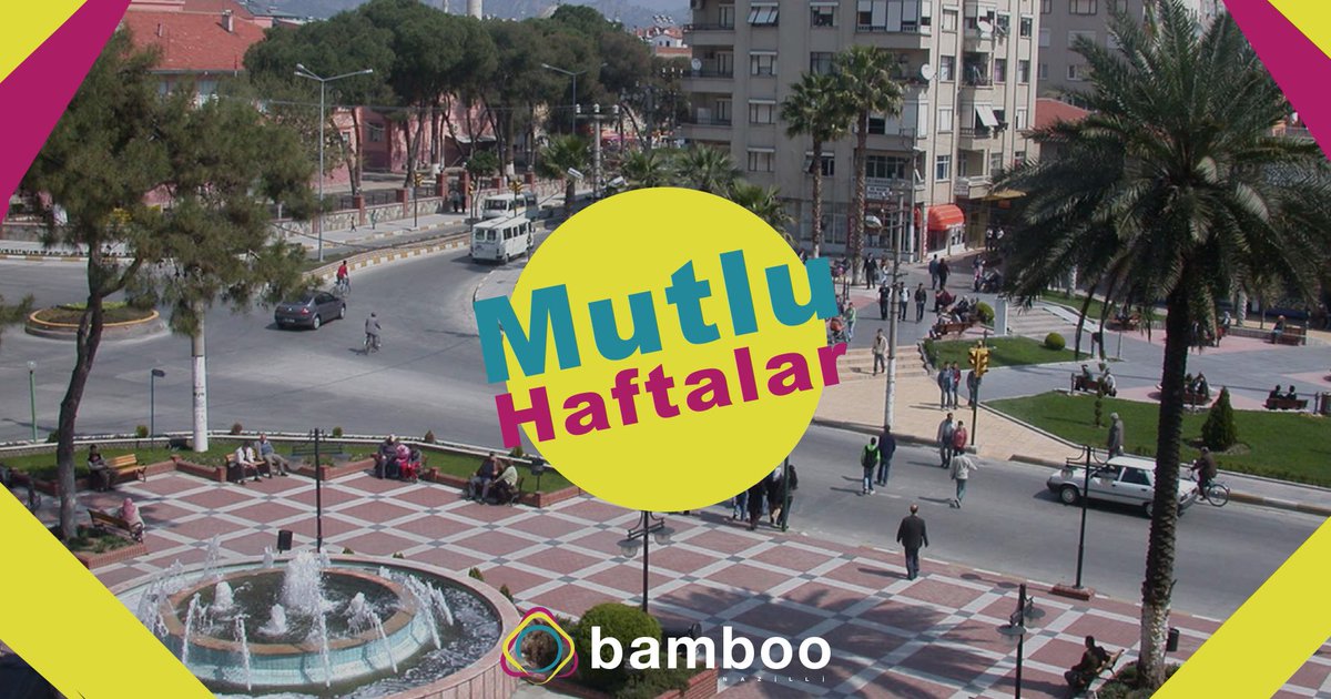 Mutlu haftalar Nazilli! 
#iyihaftalar #iyihaftalarolsun #mutluhaftalar #pazartesi #pazartesimotivasyonu #nazilli #aydin #bamboo #avm