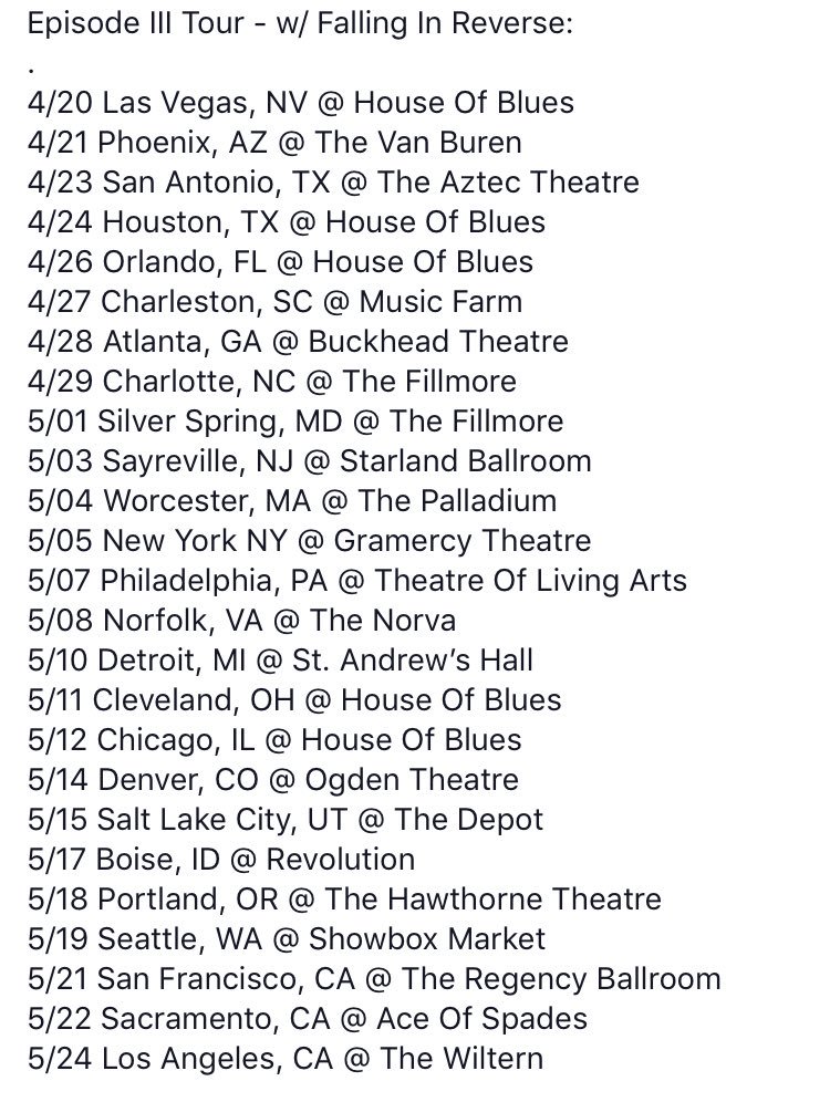 FromAshestoNew's tweet photo. Sound off if you’re coming out 🤘🏻 https://t.co/fzb9wFXdDQ