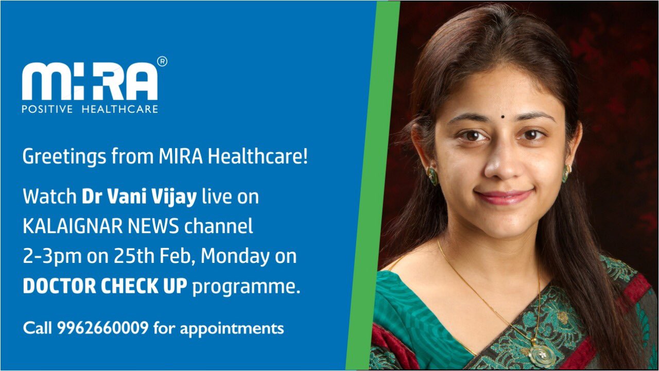 Dr Vani Vijay On Twitter Livetv Kalaignarnews Doctorcheckup Healthtalk Watchme Excitingday Godiskind Mirahealthcare