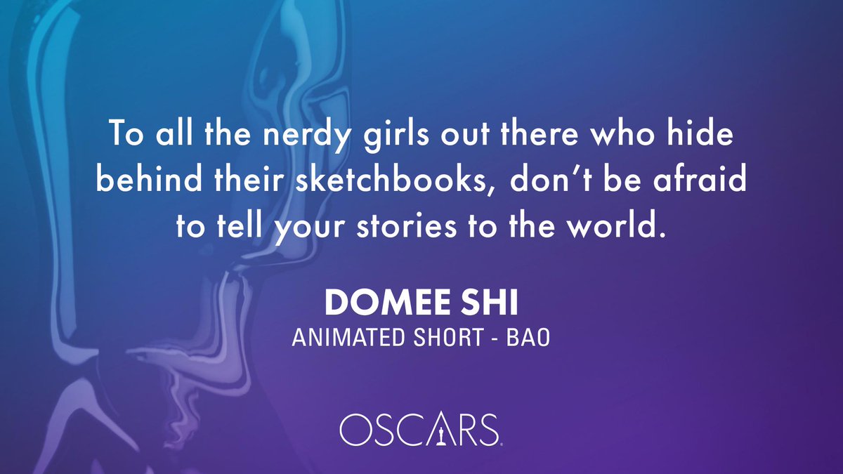 Well said, Domee