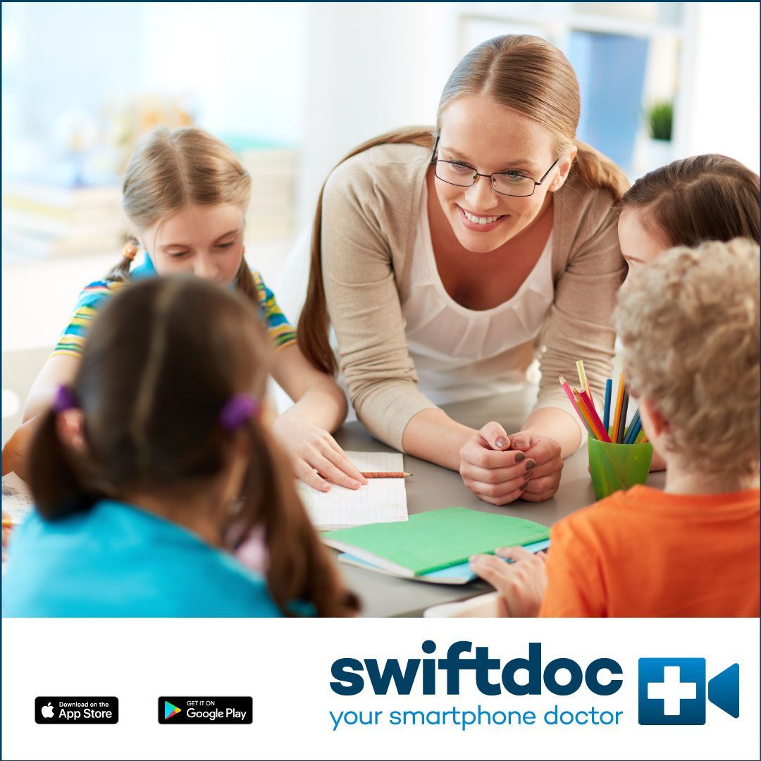 SwiftDoc_'s tweet image. Can't get away from the classroom to see the doctor?  Arrange an appointment during little lunch and we'll have you sorted before the bell rings - swiftdoc.com. #onlinedoc #onlinedoctor #teacher #teachergoals