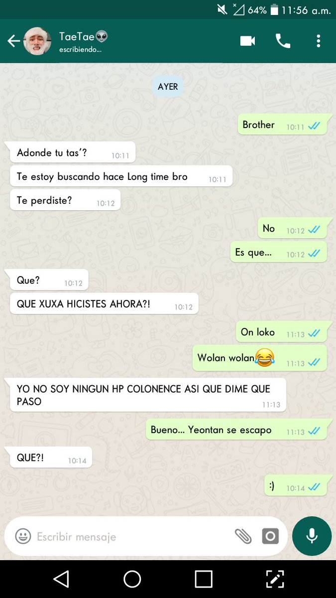 NamjinxY's tweet photo. 5; ¡¿Jimin, que hiciste?! 

*Xuxa: Carajo o Mierda (Palabra sucia v:)
*"On loko, wolan wolan": "Espera amigo. Tranquilo tranquilo"
*HP: Hijo de puta https://t.co/pDUfnO5wMn