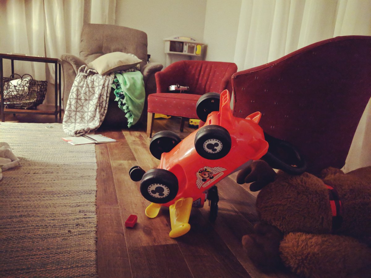 NadingScott's tweet photo. I love a clean house 🏠 // aftermath of a 2y.o. 

#cleanhouse #blankets #pillows #books #airplanes #overturned #moose #slainonthebattlefieldathome #love #2yearsold https://t.co/SDau1K0N7k