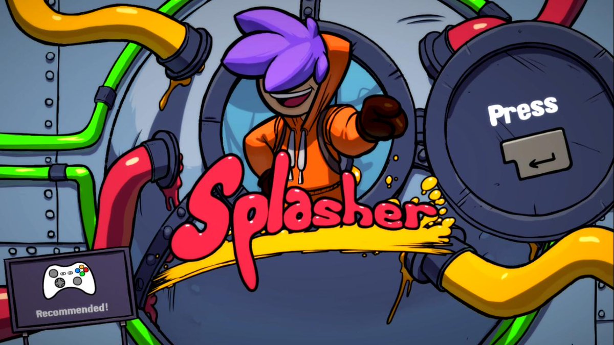 BunnyGamerBlog's tweet photo. Splasher - Linux, Mac OS X 10.12, and Windows 10 Game First Impressions
https://t.co/t8skfaANMs
@PlaydiusGames @SplasherGame #Windows10 #MacOS #Linux #Platform #PuzzlePlatformer #Flubber #InkyPotatoes #AllWet #WhatAMess #Speedrun #LookWhatICanDo #Checkpoint #BunnyGamer https://t.co/I00KLQcXsT