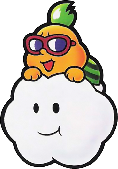 Lakilester from Paper Mario, self-nicknamed "Spike"